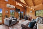 Cozy cabin living
